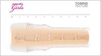 Fleshlight® Tori Black Torrid Flesh Tone Sleeve | Výměnná vložka
